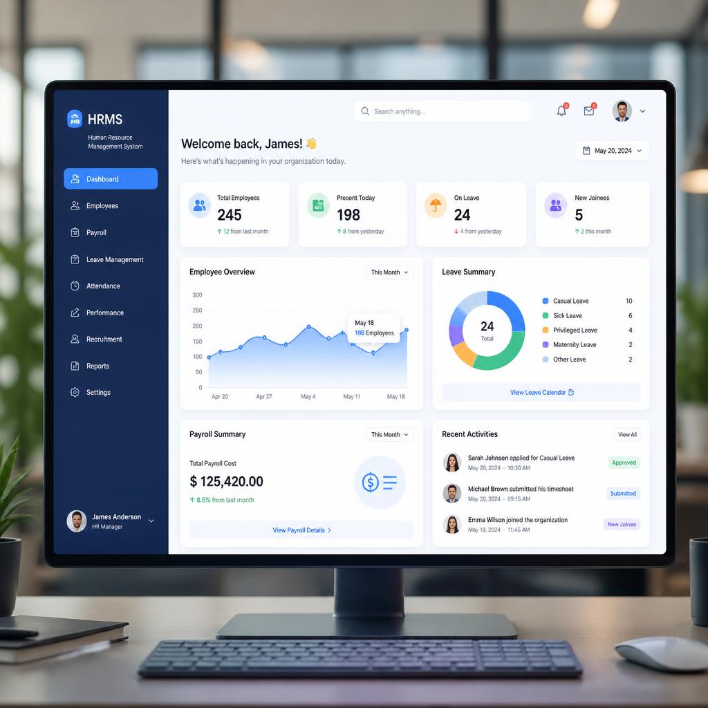 hrms management software